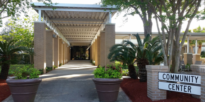 Niceville Community Center entryway