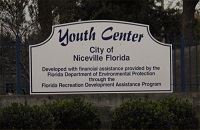 Youth Center Sign