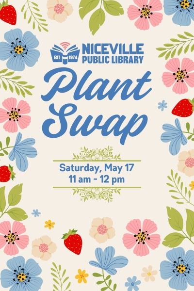Niceville Library Plant Swap logo